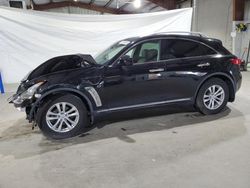 Salvage cars for sale at North Billerica, MA auction: 2015 Infiniti QX70