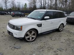 Vehiculos salvage en venta de Copart Waldorf, MD: 2012 Land Rover Range Rover Sport HSE Luxury