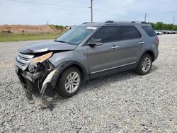 Salvage cars for sale at Tifton, GA auction: 2014 Ford Explorer XLT