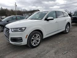 Audi Q7 salvage cars for sale: 2018 Audi Q7 Premium Plus