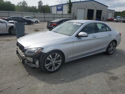 Salvage cars for sale from Copart Savannah, GA: 2015 Mercedes-Benz C300