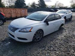 Vehiculos salvage en venta de Copart Madisonville, TN: 2013 Nissan Sentra S