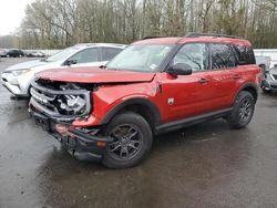 Salvage cars for sale at Glassboro, NJ auction: 2022 Ford Bronco Sport BIG Bend