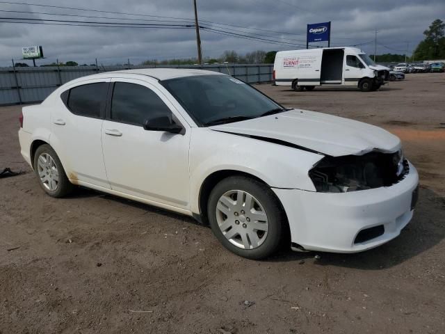 2012 Dodge Avenger SE