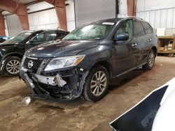 Salvage cars for sale at Lansing, MI auction: 2016 Nissan Pathfinder S