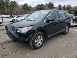 Salvage cars for sale at Mendon, MA auction: 2014 Honda CR-V LX