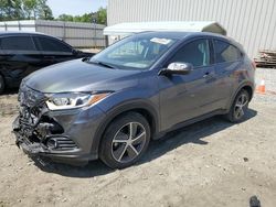 Salvage cars for sale at Spartanburg, SC auction: 2022 Honda HR-V EX