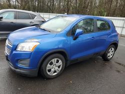 Salvage cars for sale at Glassboro, NJ auction: 2015 Chevrolet Trax LS