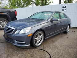 Salvage cars for sale from Copart Bridgeton, MO: 2013 Mercedes-Benz E 350 4matic