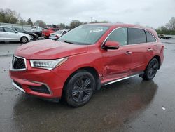 Acura salvage cars for sale: 2020 Acura MDX