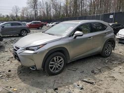 Salvage cars for sale from Copart Waldorf, MD: 2016 Lexus NX 200T Base