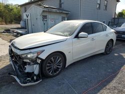 Infiniti salvage cars for sale: 2018 Infiniti Q50 Luxe