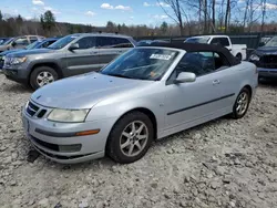 Salvage cars for sale at Candia, NH auction: 2007 Saab 9-3 2.0T