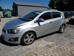 Salvage cars for sale from Copart Midway, FL: 2016 Chevrolet Sonic LTZ