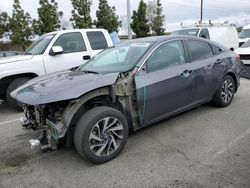 Honda salvage cars for sale: 2017 Honda Civic EX