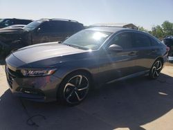 Honda Accord Sport salvage cars for sale: 2020 Honda Accord Sport