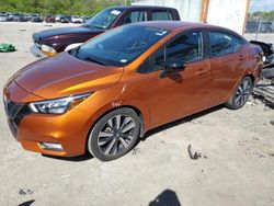 Nissan Versa SR salvage cars for sale: 2021 Nissan Versa SR