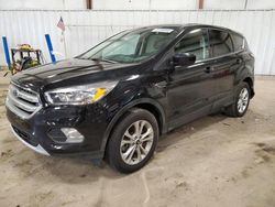 Salvage cars for sale from Copart Lansing, MI: 2017 Ford Escape SE