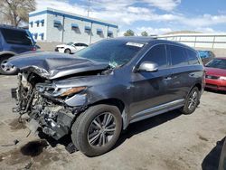 Salvage cars for sale at Albuquerque, NM auction: 2019 Infiniti QX60 Luxe