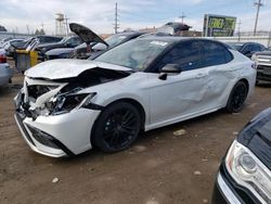 Salvage cars for sale at Chicago Heights, IL auction: 2021 Toyota Camry XSE