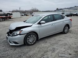 Salvage cars for sale from Copart Albany, NY: 2019 Nissan Sentra S