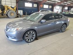 Salvage cars for sale at Assonet, MA auction: 2015 Honda Accord Sport