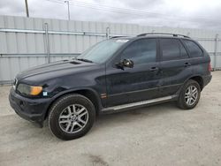 Salvage cars for sale at Nisku, AB auction: 2002 BMW X5 3.0I