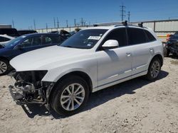 Salvage cars for sale at Haslet, TX auction: 2016 Audi Q5 Premium Plus