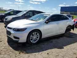 Salvage cars for sale from Copart Woodhaven, MI: 2016 Chevrolet Malibu LT