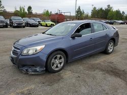 Salvage cars for sale from Copart Gaston, SC: 2013 Chevrolet Malibu LS