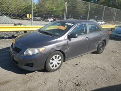 Salvage cars for sale from Copart Waldorf, MD: 2010 Toyota Corolla Base