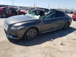 Lincoln salvage cars for sale: 2017 Lincoln Continental Select