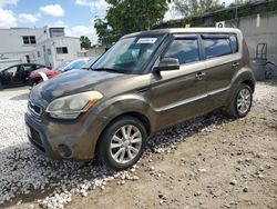 Salvage cars for sale at Opa Locka, FL auction: 2012 KIA Soul +