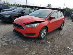 Vehiculos salvage en venta de Copart Bridgeton, MO: 2017 Ford Focus SE