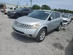 Salvage cars for sale from Copart Montgomery, AL: 2006 Nissan Murano SL