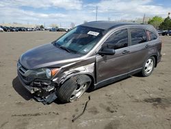 Salvage cars for sale from Copart Denver, CO: 2011 Honda CR-V LX
