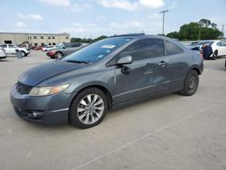 Salvage cars for sale at Wilmer, TX auction: 2009 Honda Civic EX