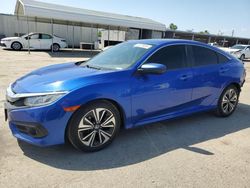 Salvage cars for sale at Fresno, CA auction: 2018 Honda Civic EX