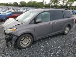 Salvage cars for sale from Copart Byron, GA: 2015 Toyota Sienna XLE