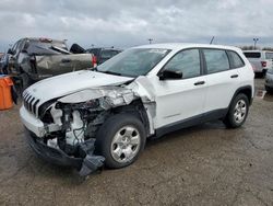 Salvage cars for sale from Copart Indianapolis, IN: 2017 Jeep Cherokee Sport