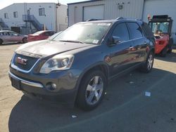 Salvage cars for sale from Copart Vallejo, CA: 2012 GMC Acadia SLT-1