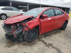 Salvage cars for sale from Copart Fresno, CA: 2016 Toyota Corolla L