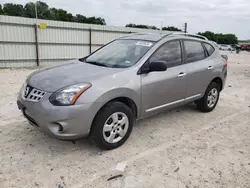 Salvage cars for sale at New Braunfels, TX auction: 2014 Nissan Rogue Select S
