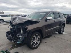 Jeep Grand Cherokee Overland salvage cars for sale: 2020 Jeep Grand Cherokee Overland