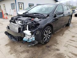 Salvage cars for sale at Pekin, IL auction: 2022 Chevrolet Malibu RS