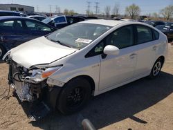 Toyota Prius salvage cars for sale: 2015 Toyota Prius