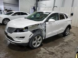 Salvage cars for sale at Ham Lake, MN auction: 2017 Lincoln MKC Premiere