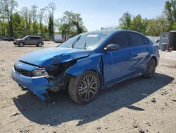 Salvage cars for sale from Copart Baltimore, MD: 2023 KIA Forte GT Line