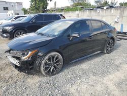 Toyota Corolla SE salvage cars for sale: 2020 Toyota Corolla SE