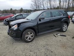 Salvage cars for sale from Copart Candia, NH: 2013 Chevrolet Equinox LS